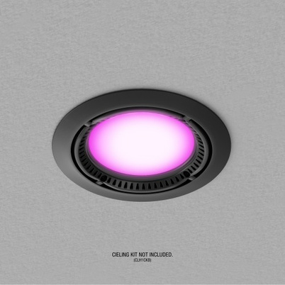 Cameo H1 FC DMX-controllable house light with RGBAL LED Black