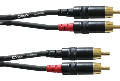 Cordial CFU CC RCA / RCA stereokaapeli