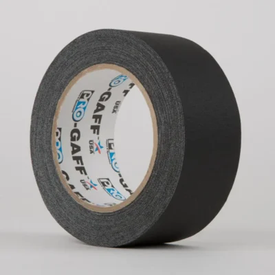 Merkkausteippi Pro-Gaff Fluorescent 48mm x 25yds Musta