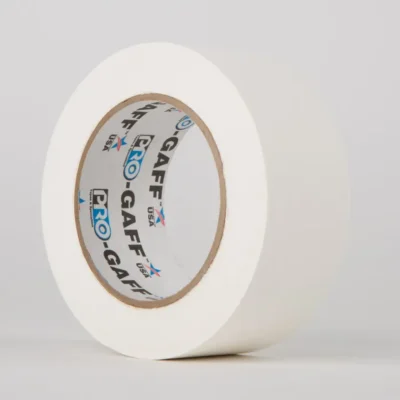 Merkkausteippi Pro-Gaff Fluorescent 48mm x 25yds Valkoinen