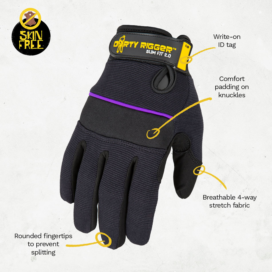 SlimFit™ 2.0 Rigger Glove – Full Fingered S